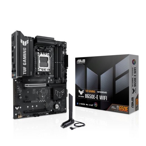 Asus Płyta główna TUF GAMING B650E-E WIFI AM5 4DDR5 HDMI/DP ATX