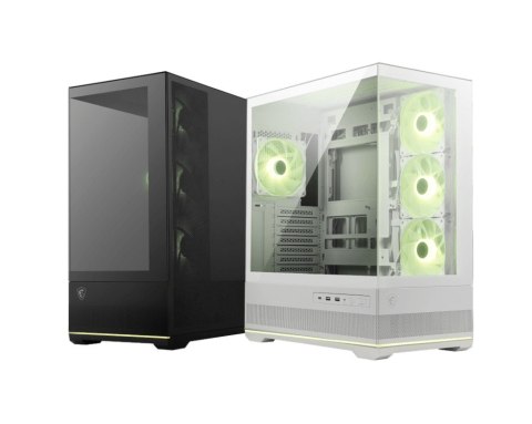 MSI Obudowa MAG PANO 110R PZ WHITE ARGB FAN