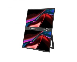 Verbatim Monitor dotykowy DUAL Essentialis 2x 15,6 Full HD 60Hz