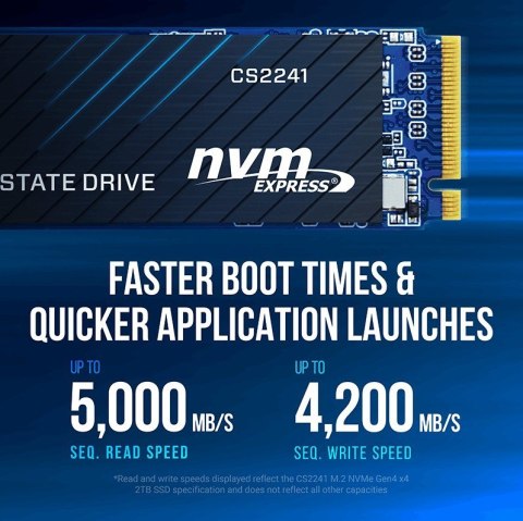 PNY Dysk SSD 500GB M.2 2280 CS2241 M280CS2241-500-RB