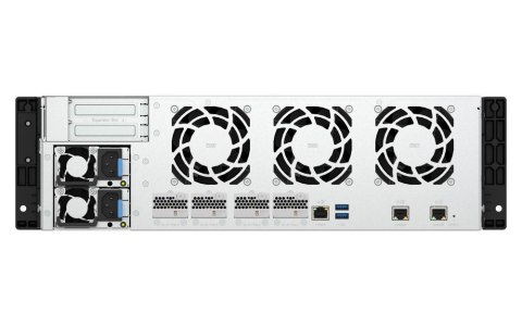QNAP Serwer NAS TS-h1655XeU-RP-8G 3U