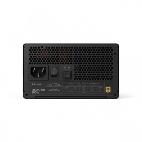 Fractal Design Zasilacz FDE Ion 3 GOLD 850W 80+ GOLD Black