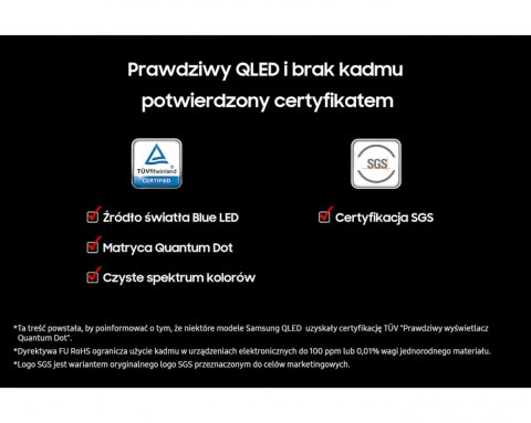 Samsung Telewizor QLED 4K 50 cali QE50Q7F2AUXXH
