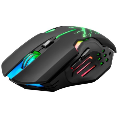Defender Mysz gamingowa bezprzewodowa KATANA RF 3200DPI 7P Czarna