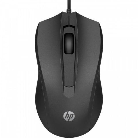 HP Inc. Mysz przewodowa 100 Czarna 6VY96AA#ABB