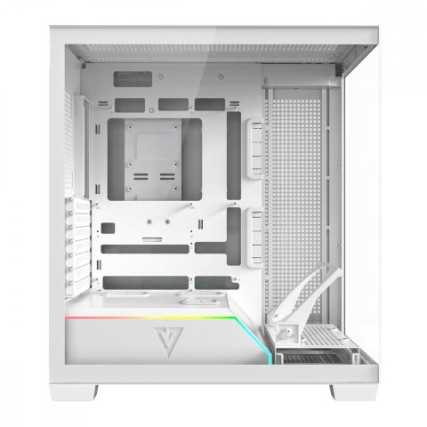 MODECOM Obudowa PC VOLCANO STELLAR PLUS ARGB MIDI NF Biała