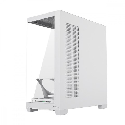 MODECOM Obudowa PC VOLCANO STELLAR PLUS ARGB MIDI NF Biała