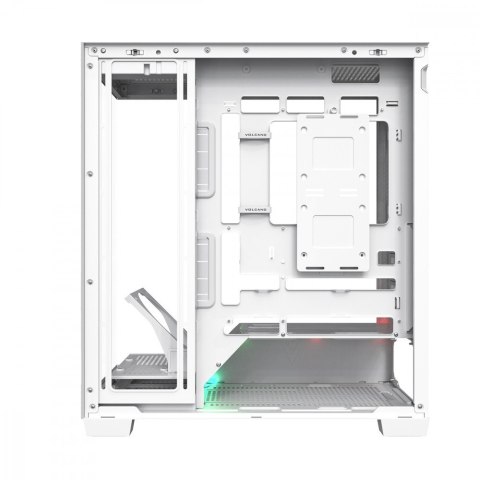 MODECOM Obudowa PC VOLCANO STELLAR PLUS ARGB MIDI NF Biała