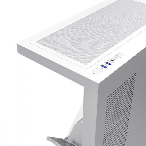 MODECOM Obudowa PC VOLCANO STELLAR PLUS ARGB MIDI NF Biała