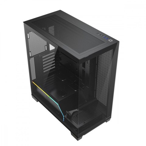 MODECOM Obudowa PC VOLCANO STELLAR PLUS ARGB MIDI NF Czarna