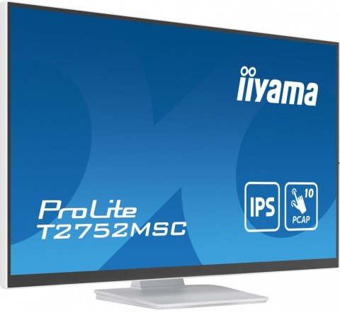 IIYAMA Monitor 27 cali T2752MSC-W1AG 10 PKT. POJ,IPS,HDMI,DP,2x1W,7H,2xUSB, 400cd/m2,AG-(Anti Glare)