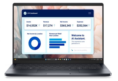 Dell Laptop Dell Pro 14 Premium PA14250 W11P U7-268V/32GB/512GB SSD CL35/FgrPr/IRCam&Mic/WLAN+BT|14.0 QHD+ Touch/BcklKb/3C/vPro/3YPS