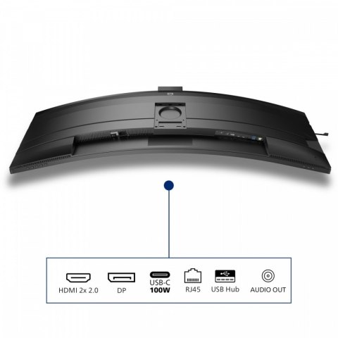 Philips Monitor wielkoformatowy 48.8 cala 49B2U6903CH VA HDMIx2 DP RJ45 HAS Thunderbolt 4