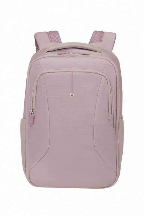 Samsonite Plecak kabinowy (Ryanair) na laptopa 14.1 cala Guardit Classy XS różowo-szary