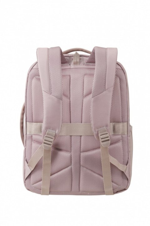 Samsonite Plecak kabinowy na laptopa 15.6 cala Guardit Classy M różowo-szary