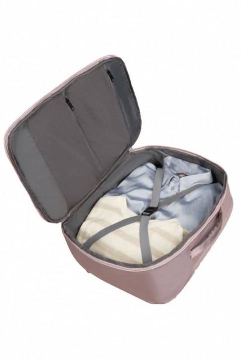 Samsonite Plecak kabinowy na laptopa 15.6 cala Guardit Classy M różowo-szary
