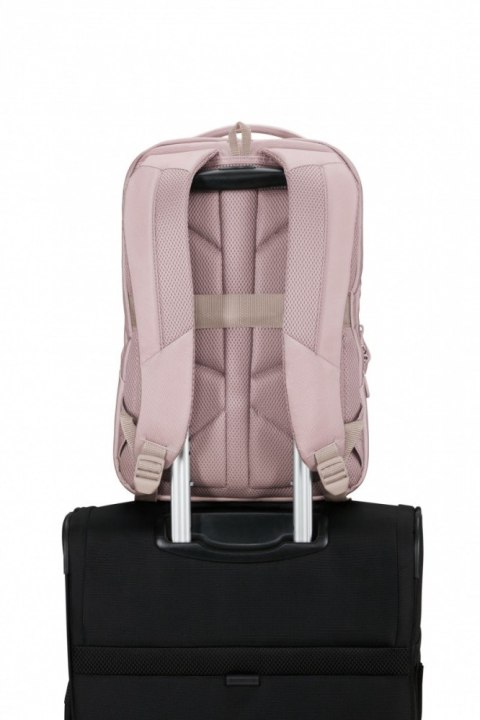Samsonite Plecak na laptopa 14.1 cala Guardit Classy różowo-szary