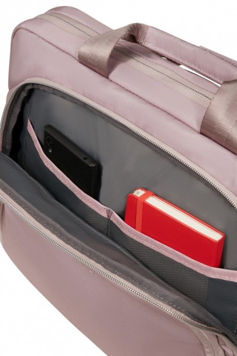 Samsonite Torba na laptopa 15.6 cala Guardit Classy różowo-szara