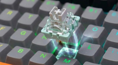 Savio Klawiatura magnetyczna ASTRAL White OUTEMU White Jade Magnetic RGB 3 kolory keycapów