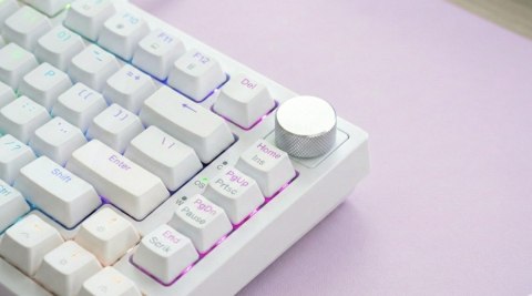 Savio Klawiatura magnetyczna ASTRAL White OUTEMU White Jade Magnetic RGB