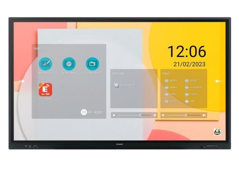 Sharp Monitor dotykowy PN-LC862 86 cali UHD 450cd/m2 20 touch points