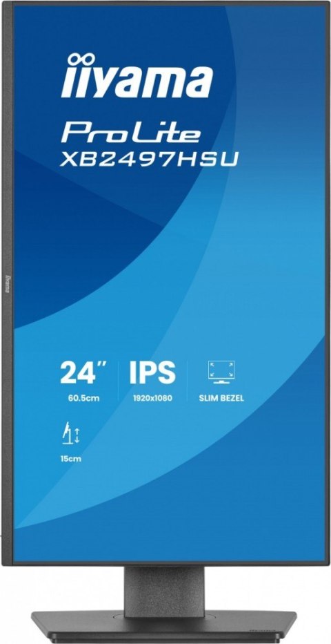 IIYAMA Monitor 24 cali XB2497HSU-B1 IPS, FHD, HDMI, DP, 120Hz