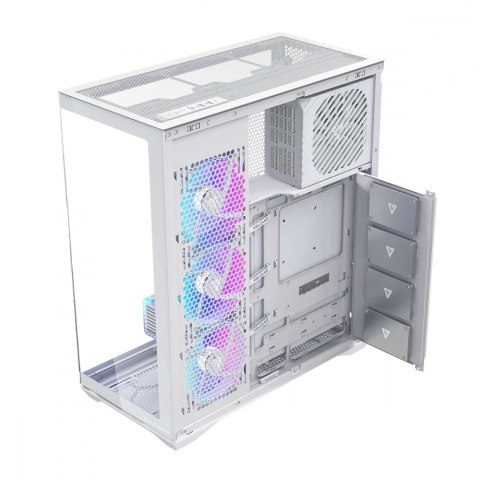 MODECOM Obudowa Volcano Space XL ARGB Full Tower 5 wentylatorów, biała