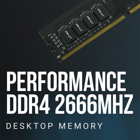PNY Pamięć 16GB DDR4 2666MHz DIMM Tray MD16GSD42666-TB