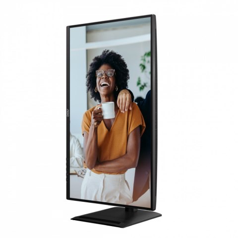 AOC Monitor Q27P4CV 27 cali IPS 120 Hz HDMI DP RJ45 USB-C Pivot Głośniki