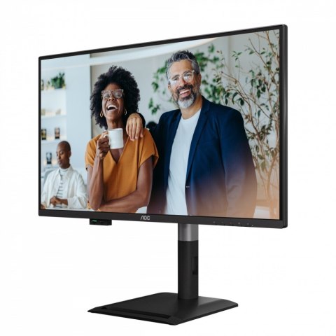 AOC Monitor Q27P4CV 27 cali IPS 120 Hz HDMI DP RJ45 USB-C Pivot Głośniki