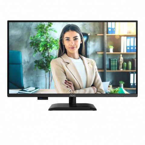 AOC Monitor Q27P4U 27 cali IPS 120 Hz HDMIx2 DP USB-C Pivot Głośniki