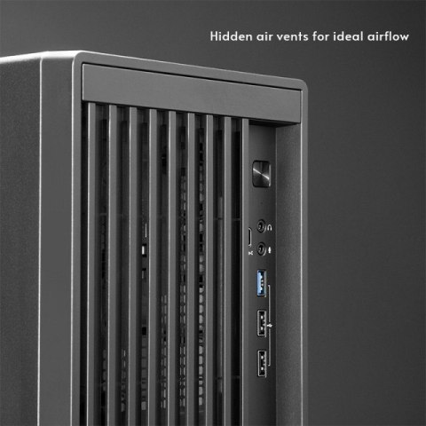 Chieftec Obudowa BS-20B-OP Mini Tower czarna