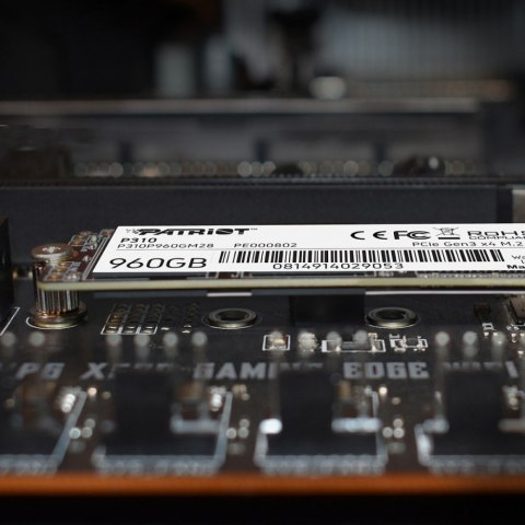 Patriot Dysk SSD P310 960GB M.2 2280 2100/1800 PCIe NVMe Gen3 x 4