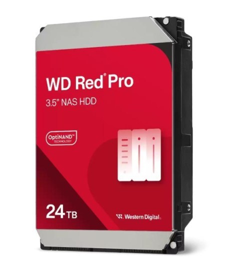 Western Digital Dysk HDD Red Pro 24TB 3,5'' 512MB/7200rpm WD241KFGX