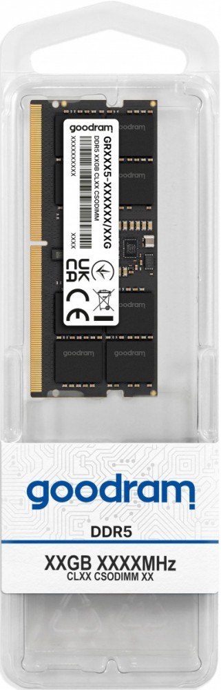 GOODRAM Pamięć do notebooka DDR5 CSODIMM 32GB(1*32) 6400 CL52