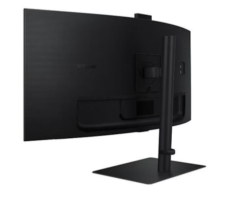 Samsung Monitor 34 cale ViewFinity S65VC VA 3440x1440 UWQHD 21:9 1xHDMI 1xDP 1xUSB-C 90W 2xUSB-A LAN 5ms HAS Webcam głośniki zakrzywiony