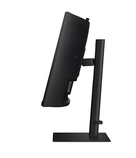 Samsung Monitor 34 cale ViewFinity S65VC VA 3440x1440 UWQHD 21:9 1xHDMI 1xDP 1xUSB-C 90W 2xUSB-A LAN 5ms HAS Webcam głośniki zakrzywiony