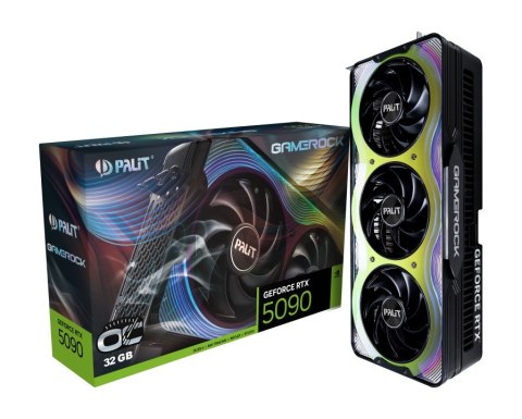Palit Karta graficzna GeForce RTX 5090 GameRock OC 32GB GDDR7 512bit 3DP/HDMI