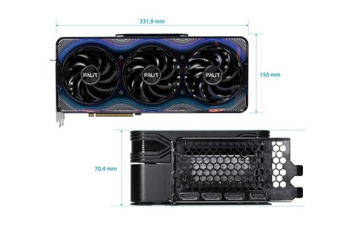 Palit Karta graficzna GeForce RTX 5090 GameRock OC 32GB GDDR7 512bit 3DP/HDMI