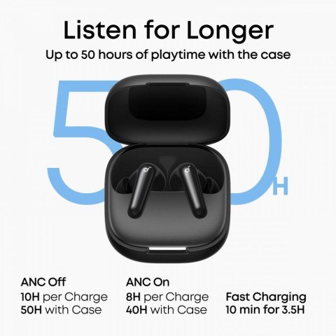Anker Słuchawki bezprzewodowe Bluetooth R60i NC czarne