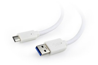 Gembird Kabel USB 3.0 typ C AM/CM/0.1m/biały
