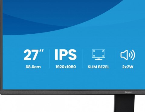 IIYAMA Monitor 27 cali X2791HS-B1 IPS, HDMI, DP, 120Hz,1500:1