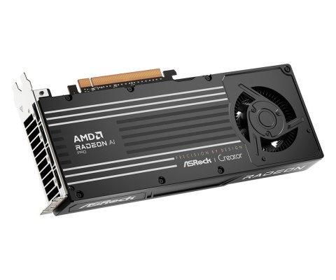 ASRock Karta graficzna Radeon AI PRO R9700 32GB GDDR6 256bit 4DP