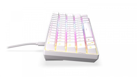 Krux Klawiatura - Qara 60% WHITE RGB