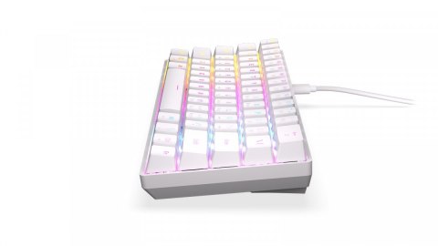 Krux Klawiatura - Qara 60% WHITE RGB