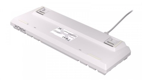 Krux Klawiatura - Qara 60% WHITE RGB