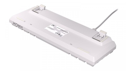 Krux Klawiatura - Qara 60% WHITE RGB