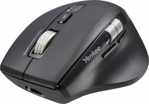 YENKEE Mysz bezprzewodowa, akumulator, Dual 2xBT +USB2,4G Flying Scroll