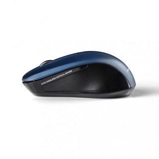 MODECOM Mysz optyczna bezprzewodowa WM9.1 czarno-niebieska