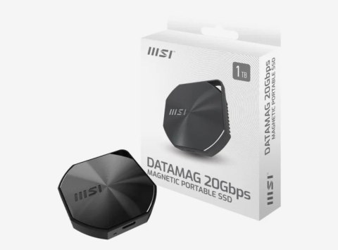 MSI Dysk zewnętrzny SSD DATAMAG 20Gbps 1TB